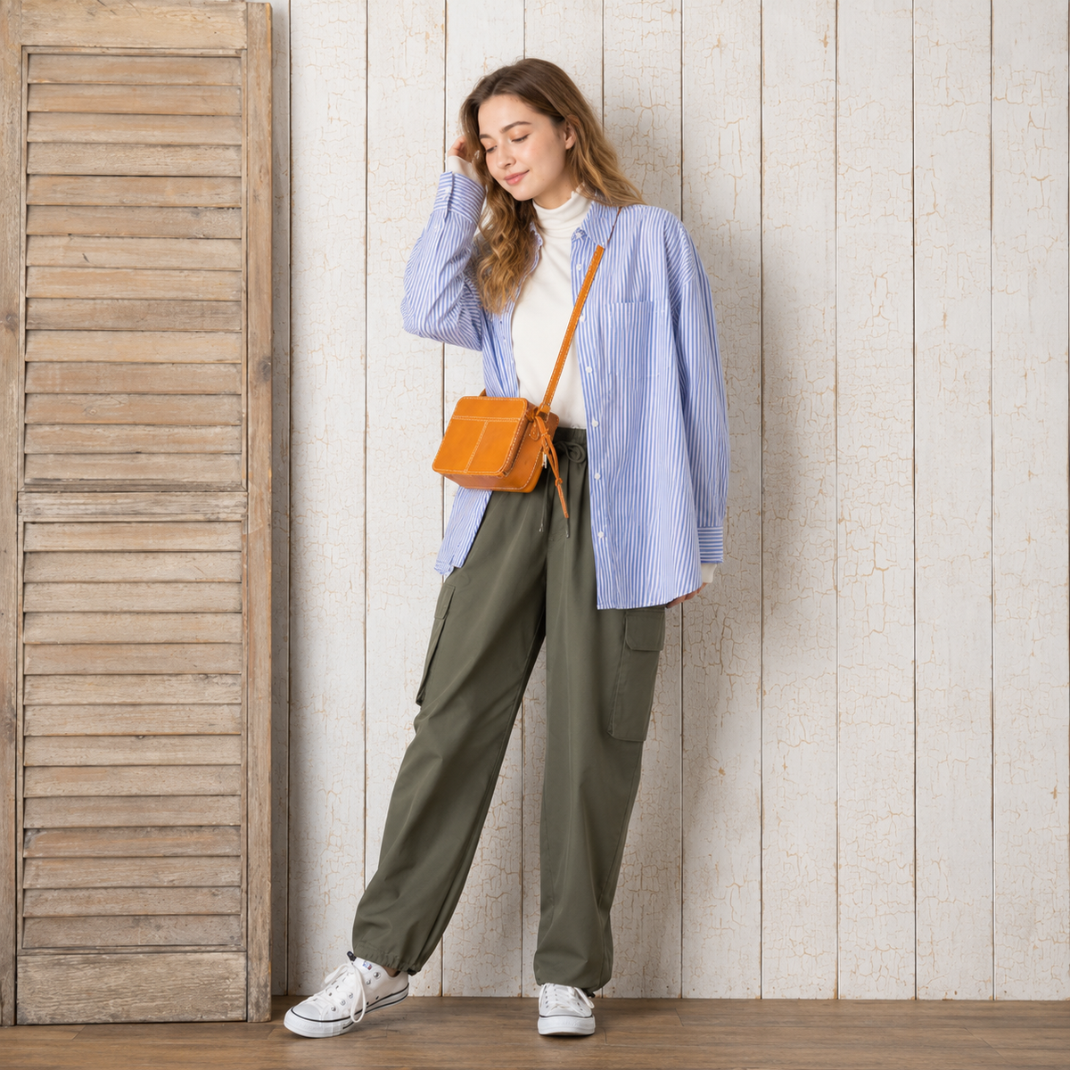 Terra Leather Crossbody Bag