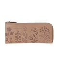 Flora L-Zip Leather Wallet