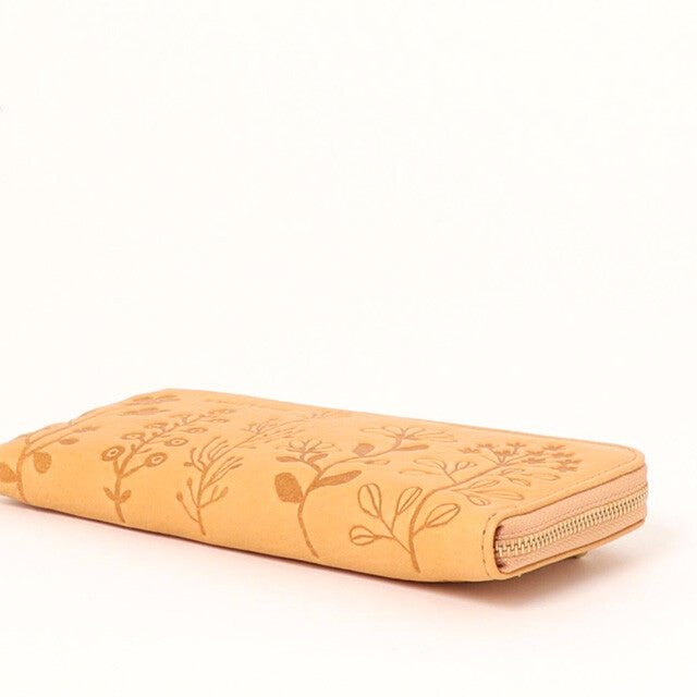 Flora L-Zip Leather Wallet