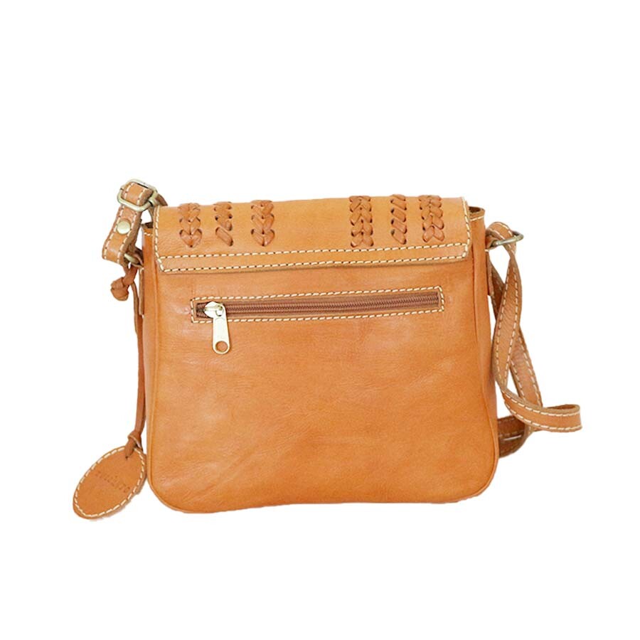 Terra Tassel Leather Crossbody Bag