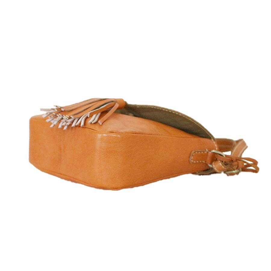 Terra Tassel Leather Crossbody Bag