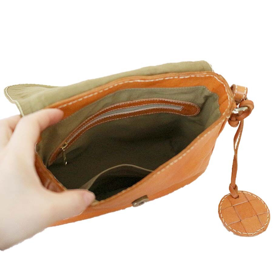 Terra Tassel Leather Crossbody Bag