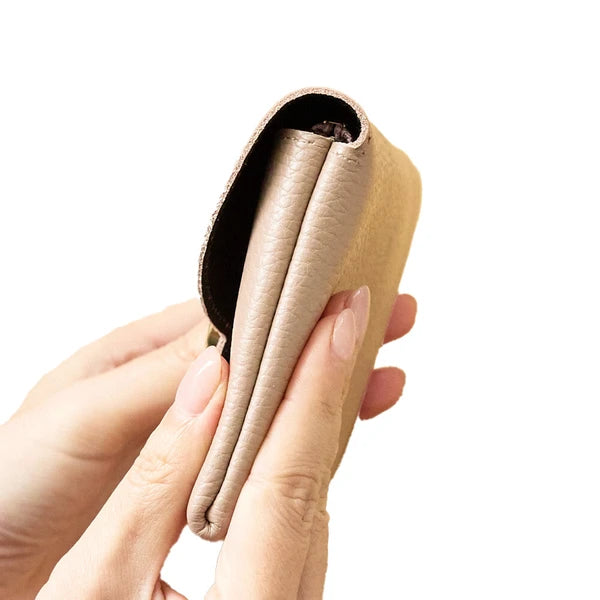 Lunelle Cat-Turn Leather Wallet