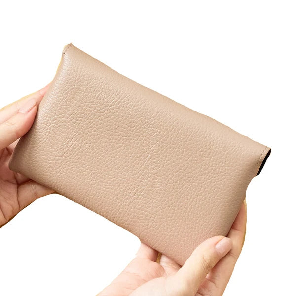 Lunelle Cat-Turn Leather Wallet