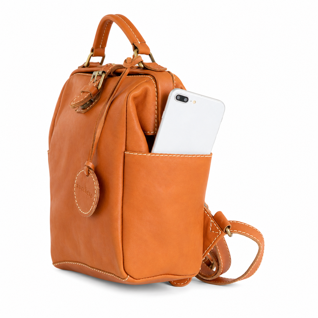 Terra Dulles Leather Backpack