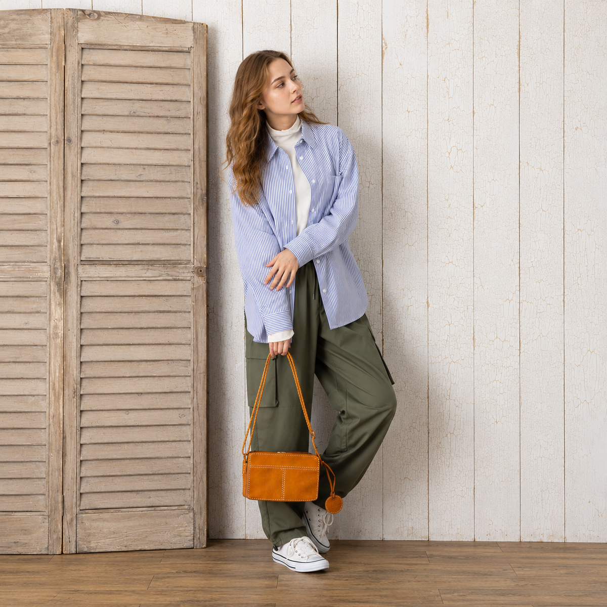 Terra Leather Crossbody Bag