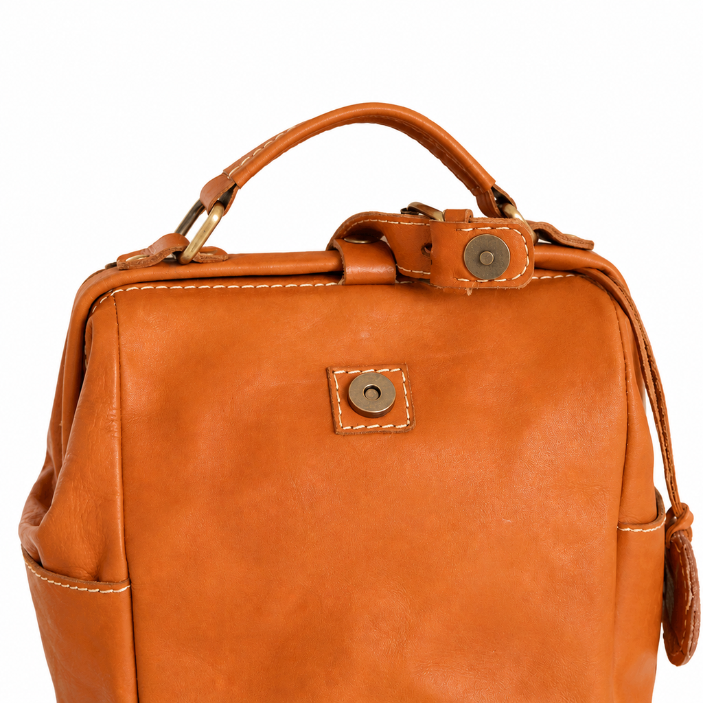 Terra Dulles Leather Backpack