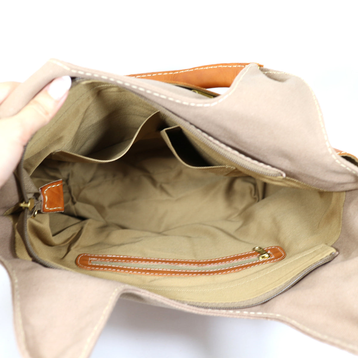 Terra Canvas &amp; Leather Tote