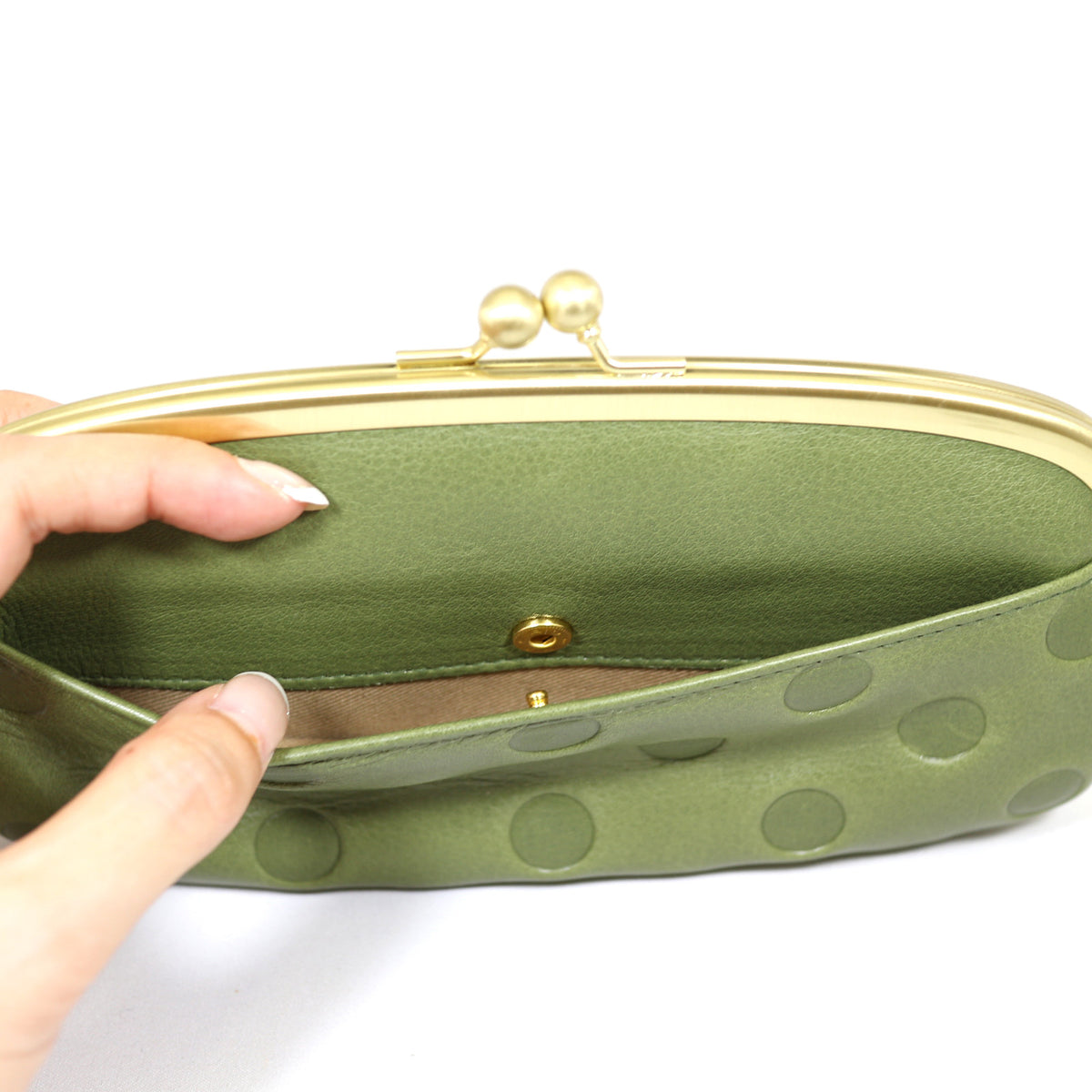 Dotelle Long Kiss-Lock Purse