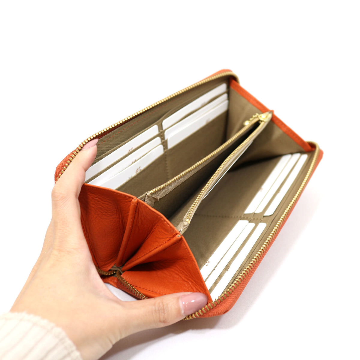 Dotelle Leather Long Wallet
