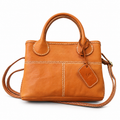 Terra Stitch Leather Handbag