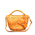 Terra Woven Leather Bag