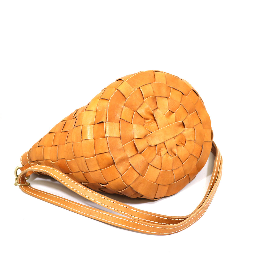 Terra Woven Leather Bag