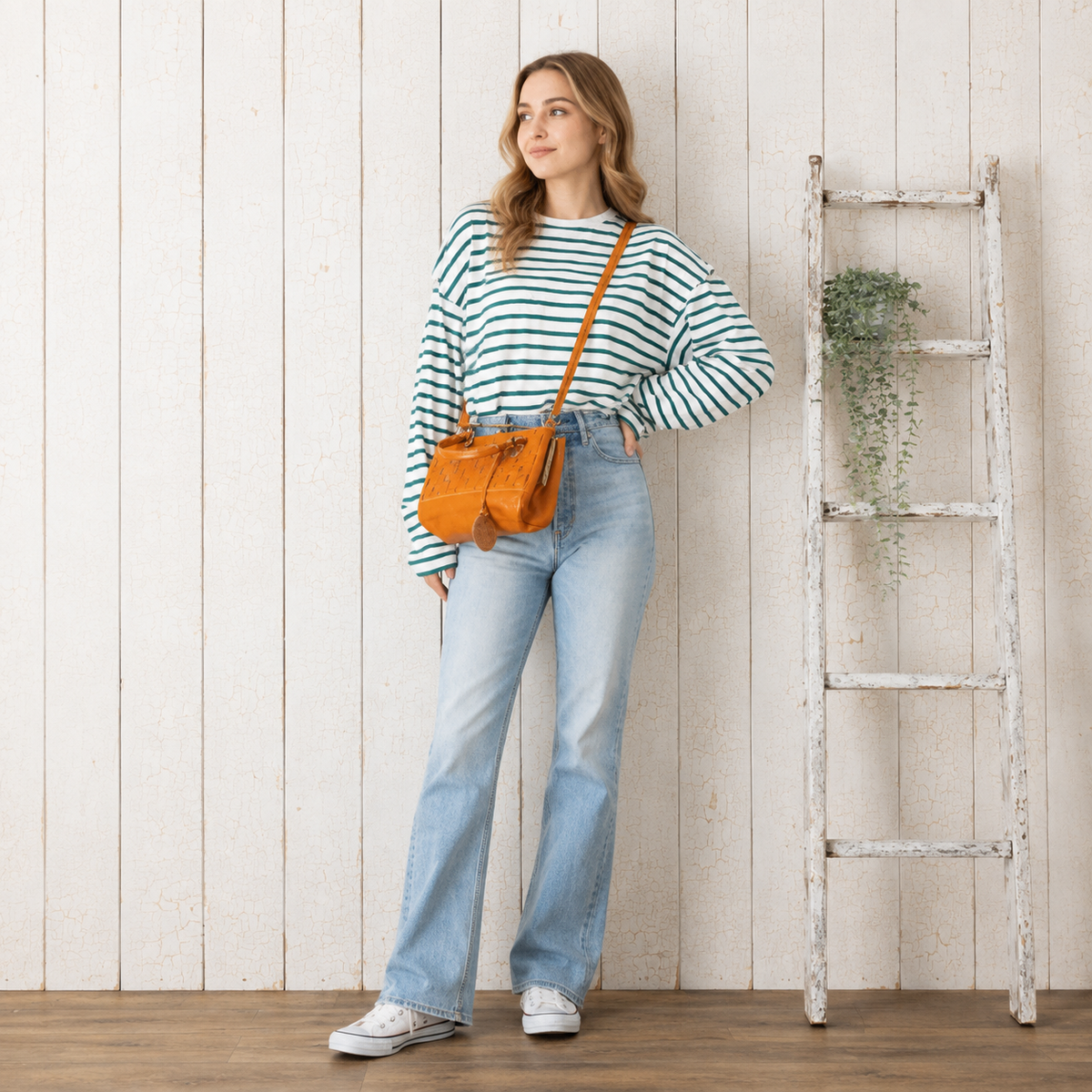 Terra Woven Kiss-Lock Bag