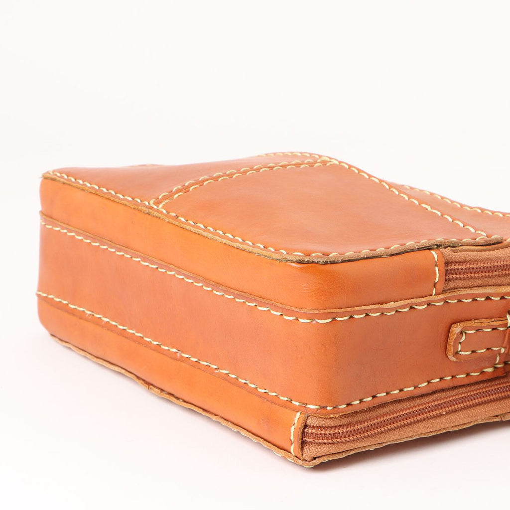 Terra Leather Crossbody Bag