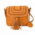Terra Tassel Leather Crossbody Bag