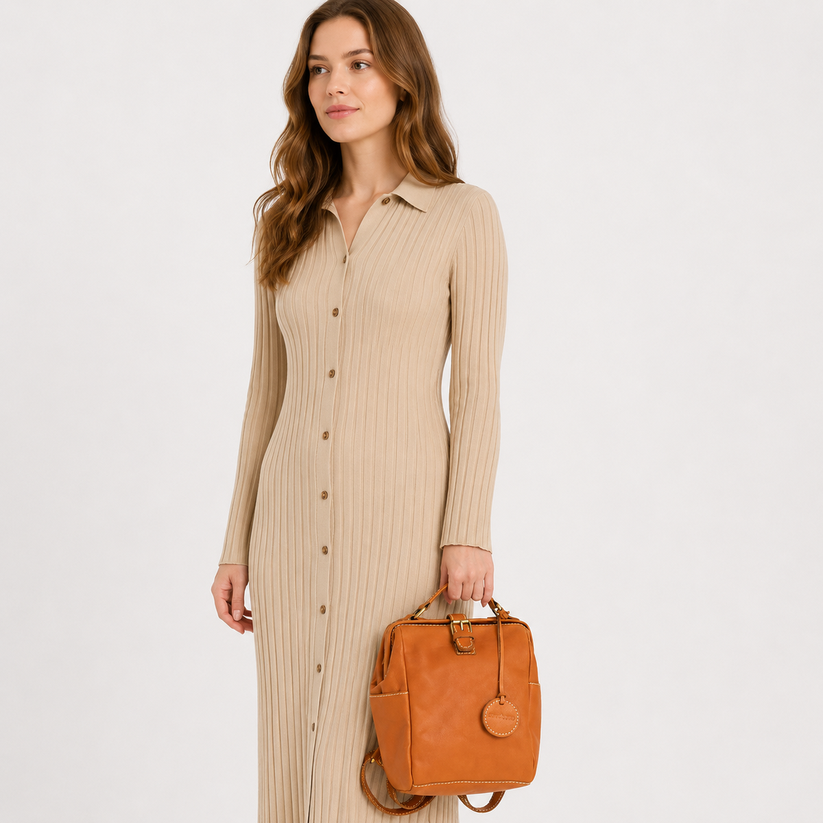 Terra Dulles Leather Backpack