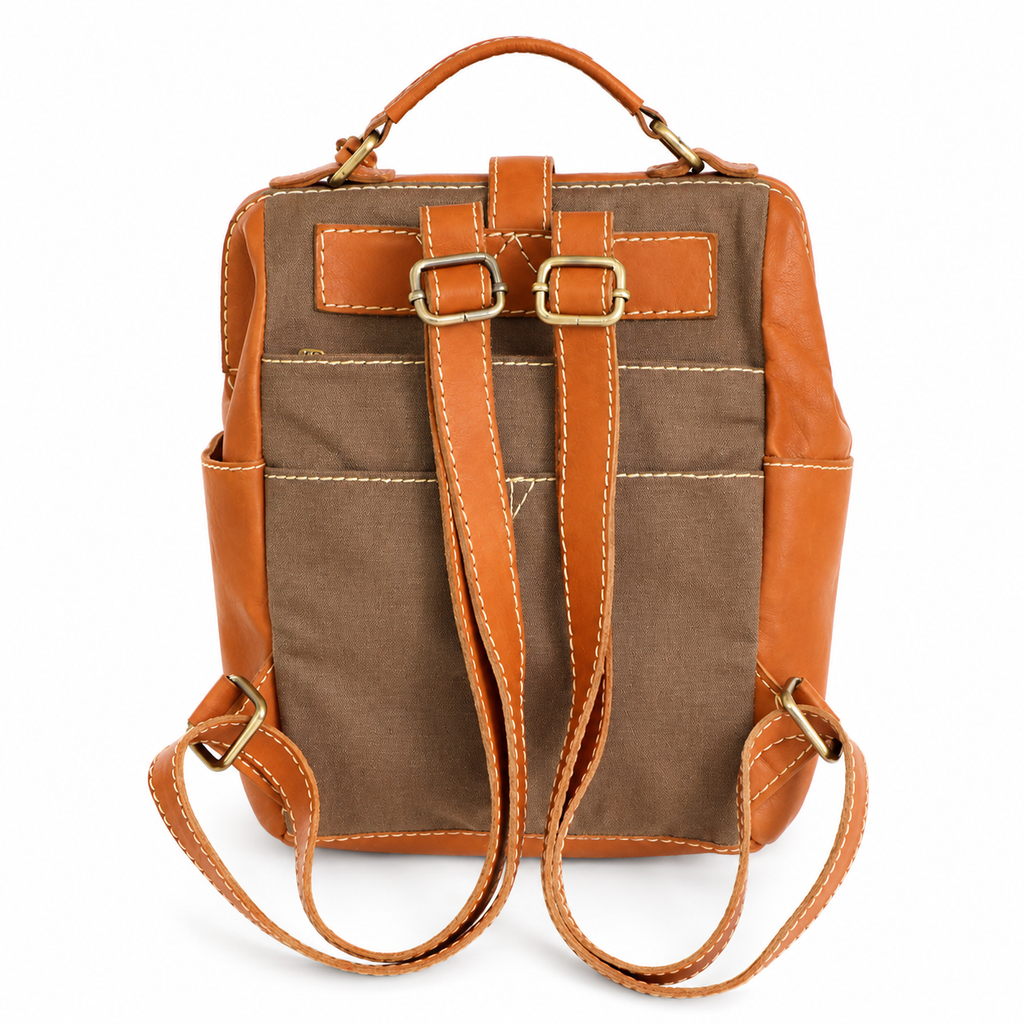 Terra Dulles Leather Backpack